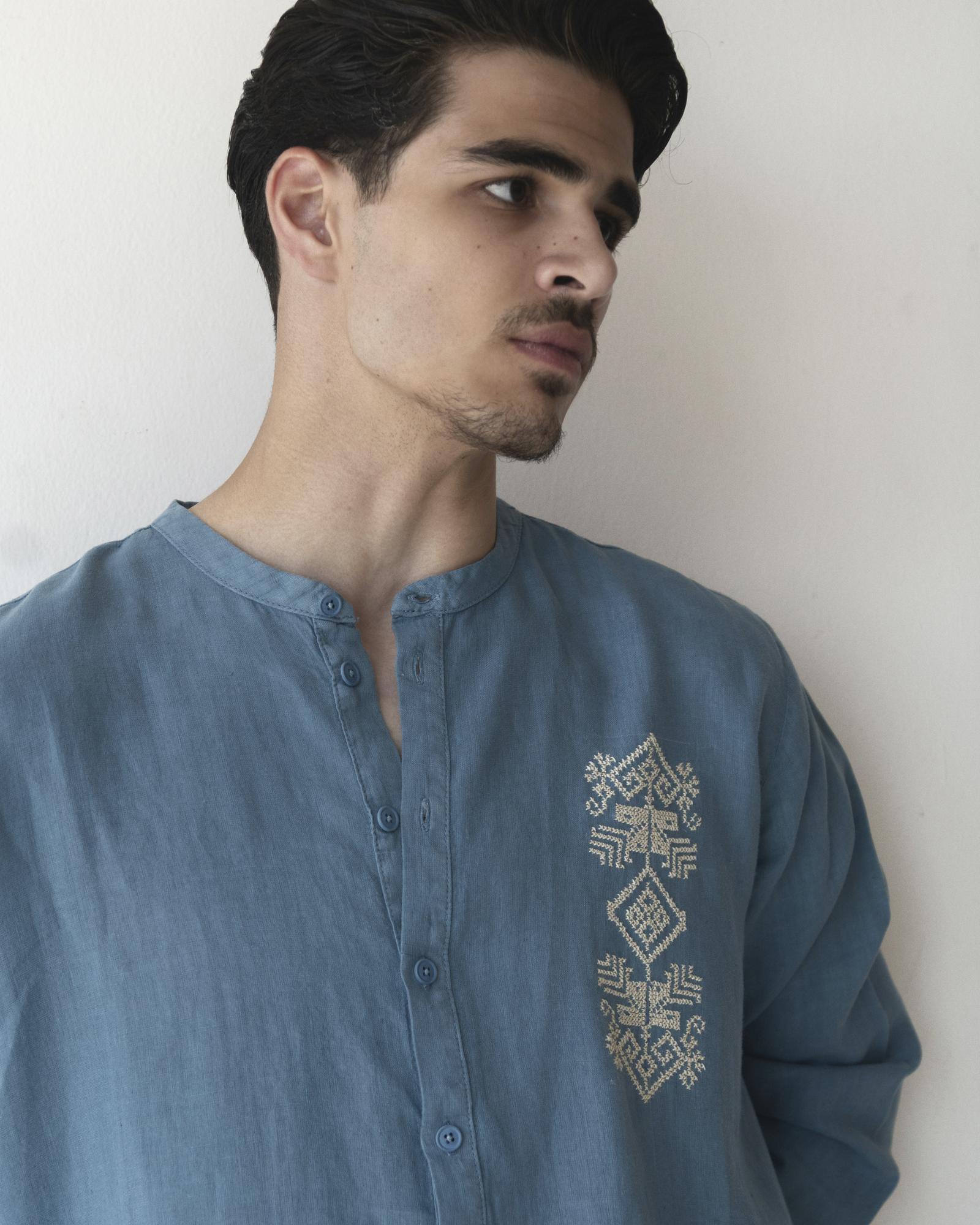 Drift Collarless Shirt