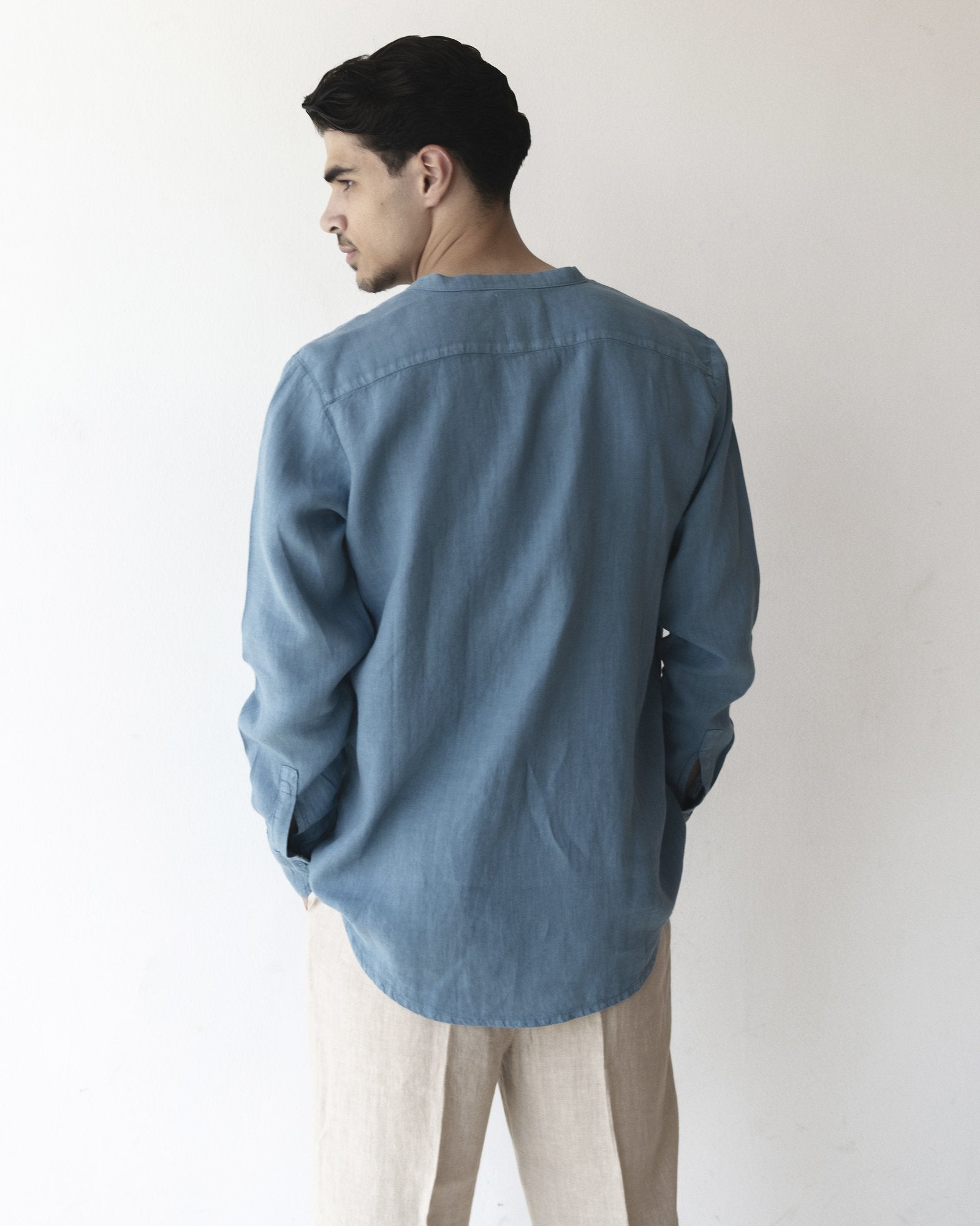Drift Collarless Shirt