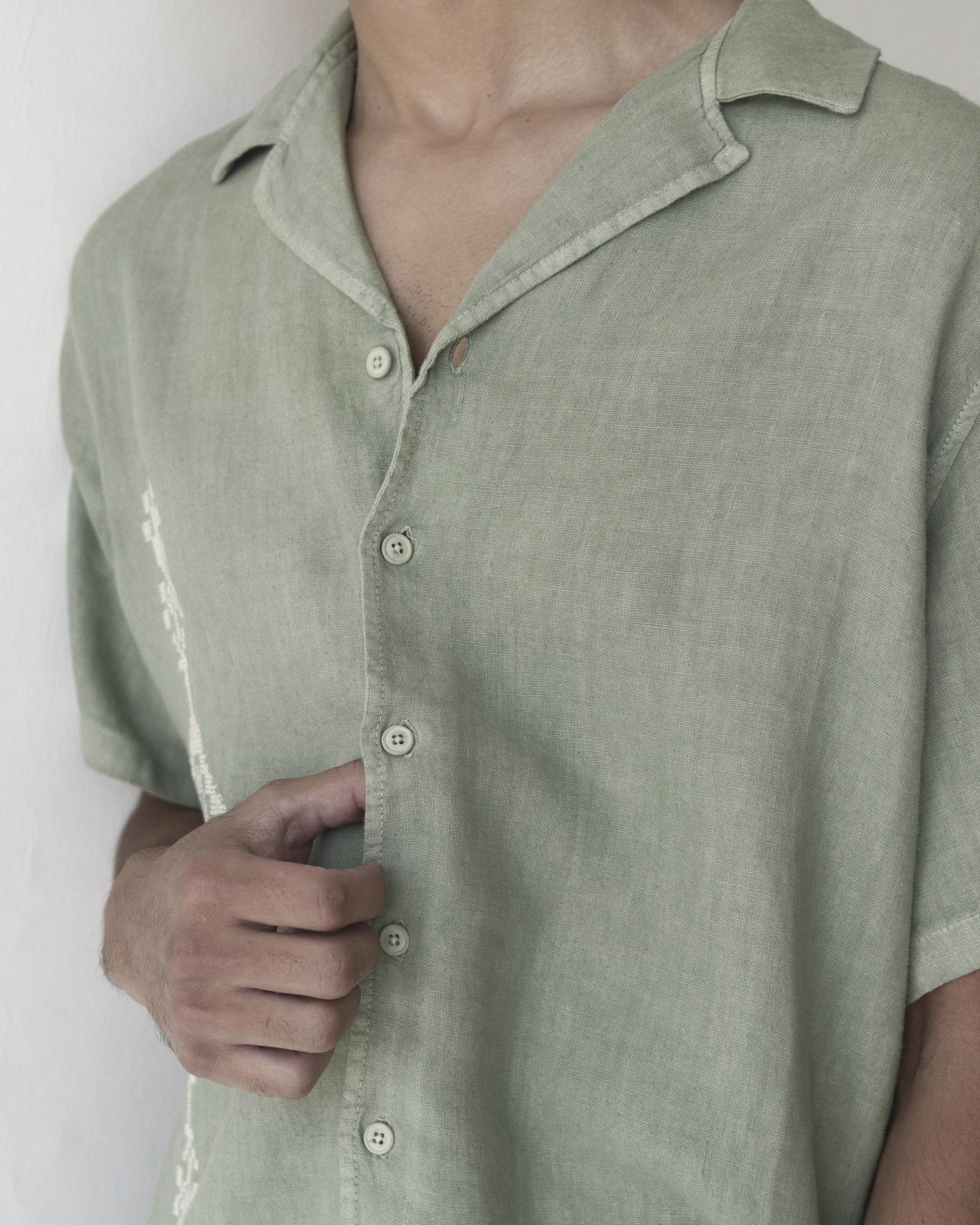 Evergreen Bowling Shirt