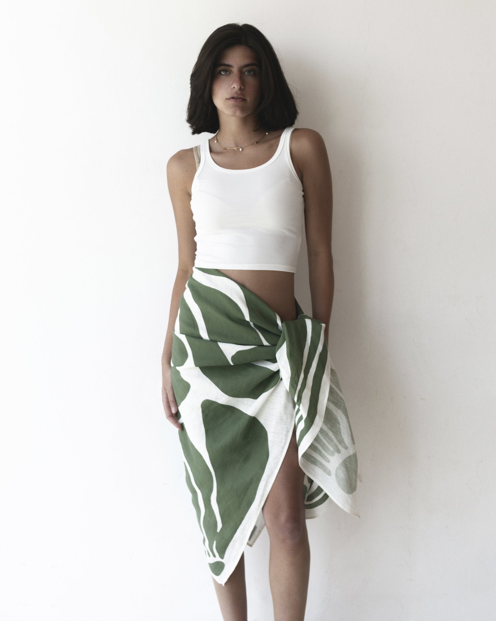 Evergreen Pareo Skirt