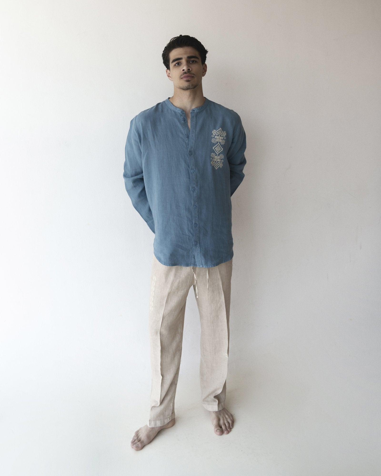 Drift Collarless Shirt