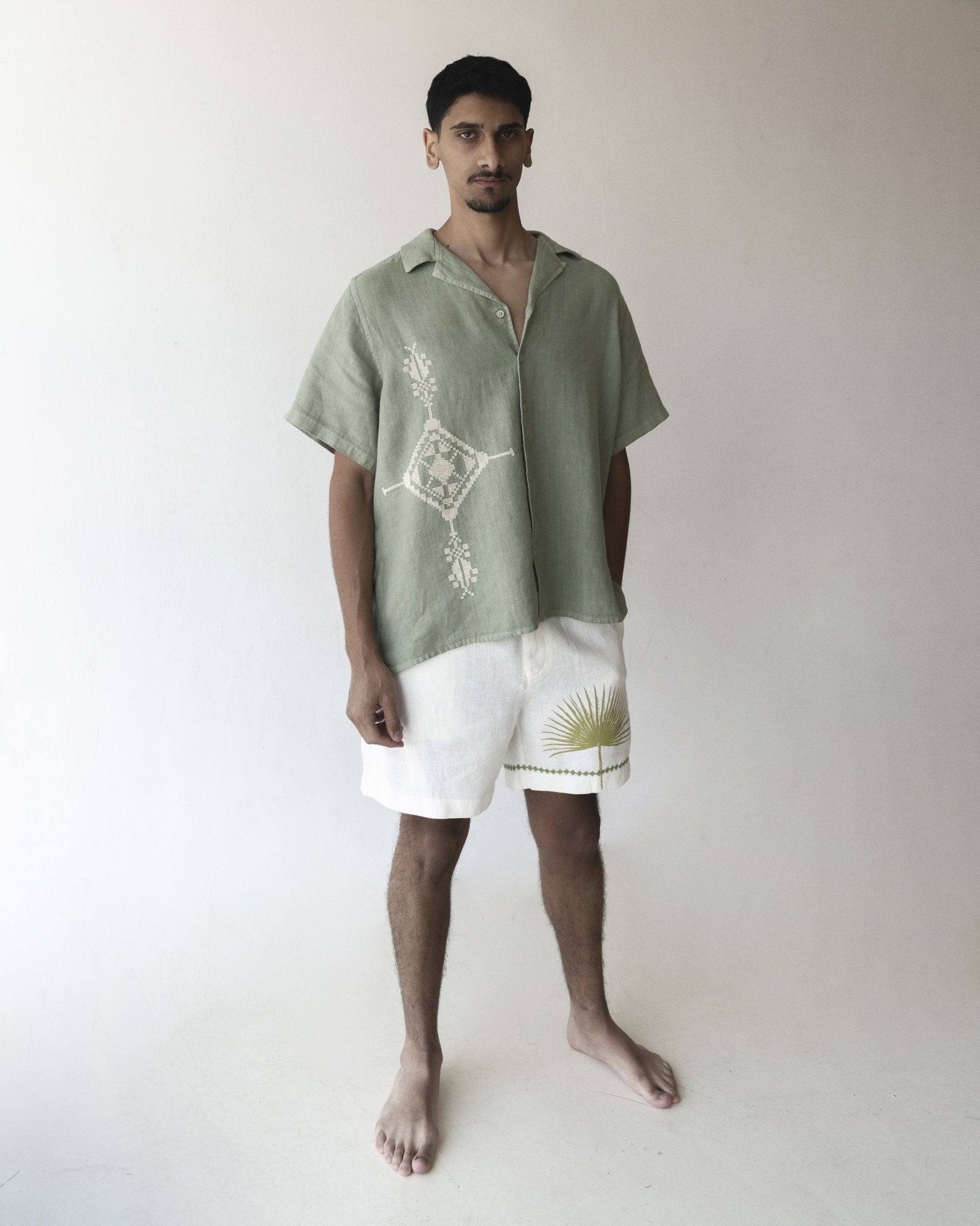 Evergreen Bowling Shirt