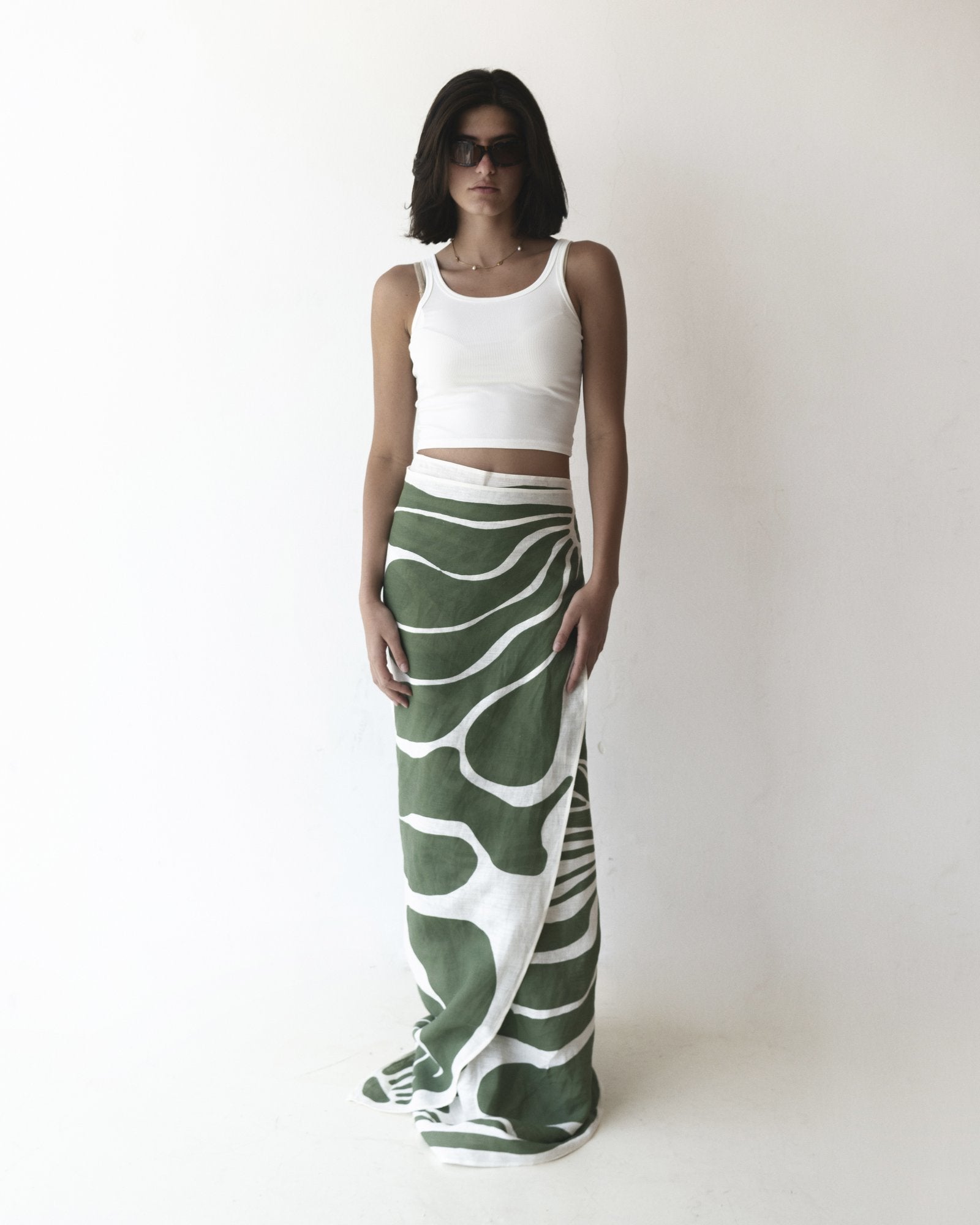 Evergreen Pareo Skirt