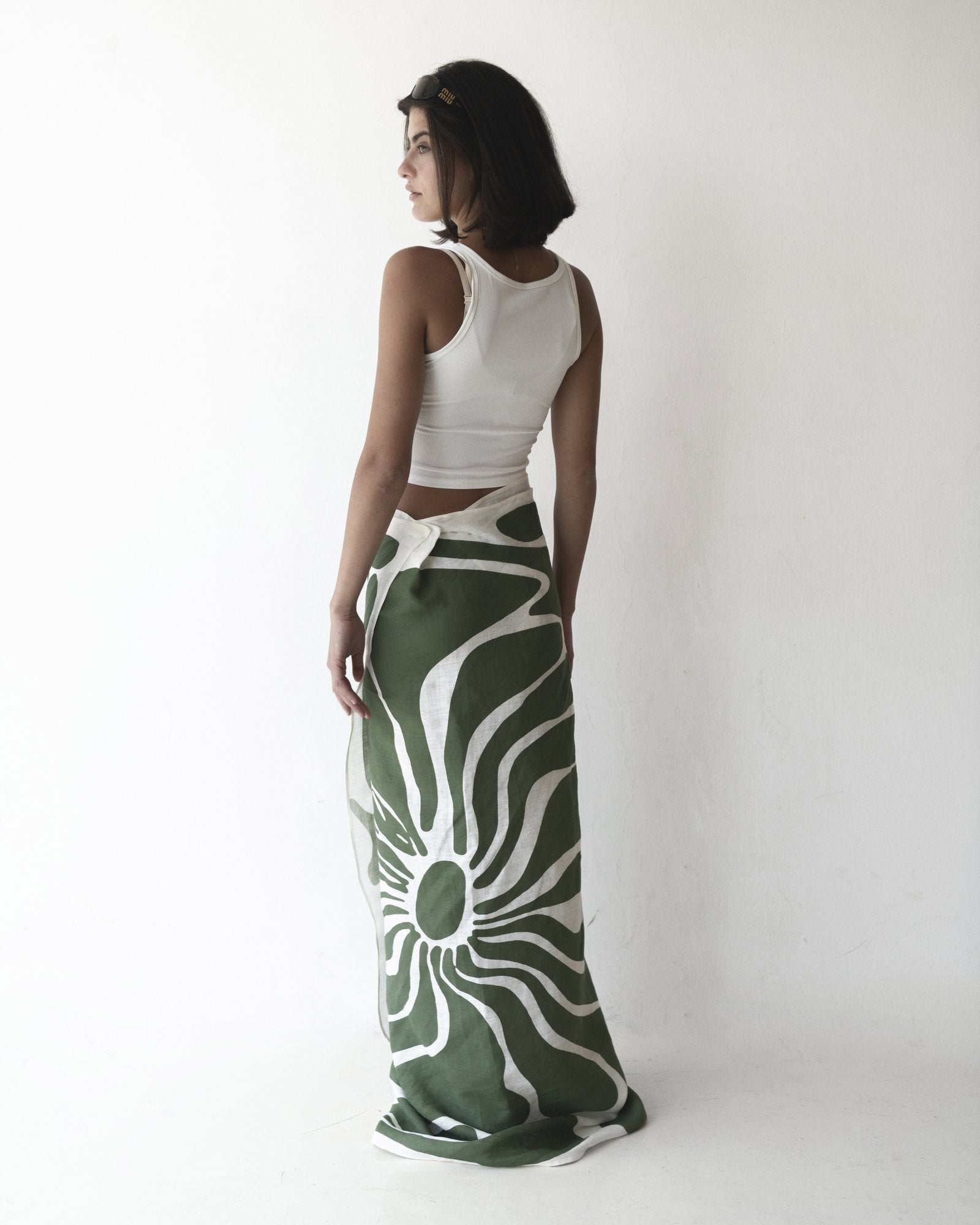 Evergreen Pareo Skirt